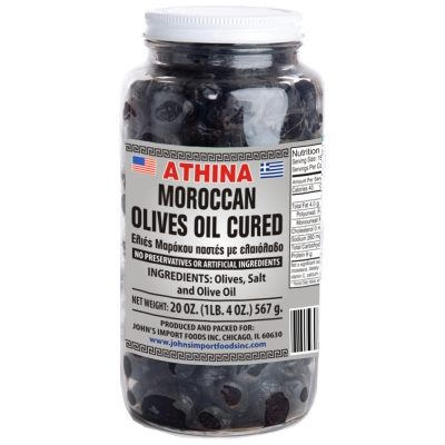 MOROCCAN OLIVES OIL CURED