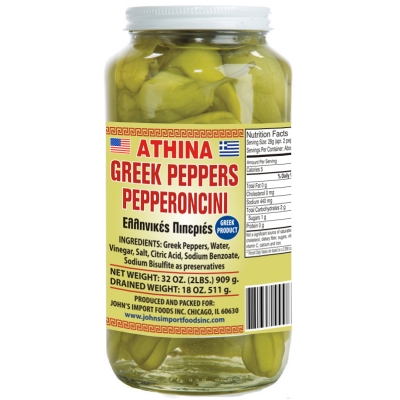 PEPPERS (PEPPERONCINI), GREEK